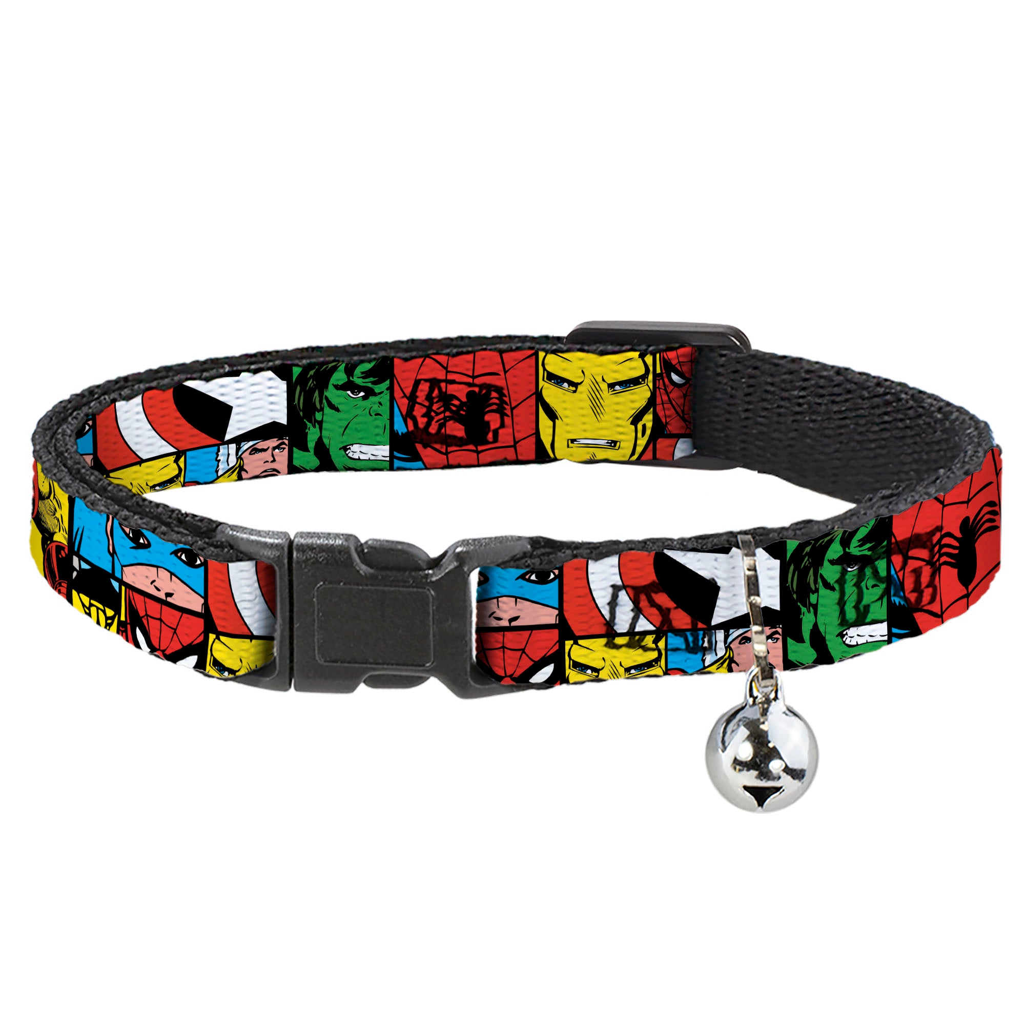 Cat Collar Breakaway - Marvel Superhero Comic Blocks Breakaway Cat Collars Marvel Comics