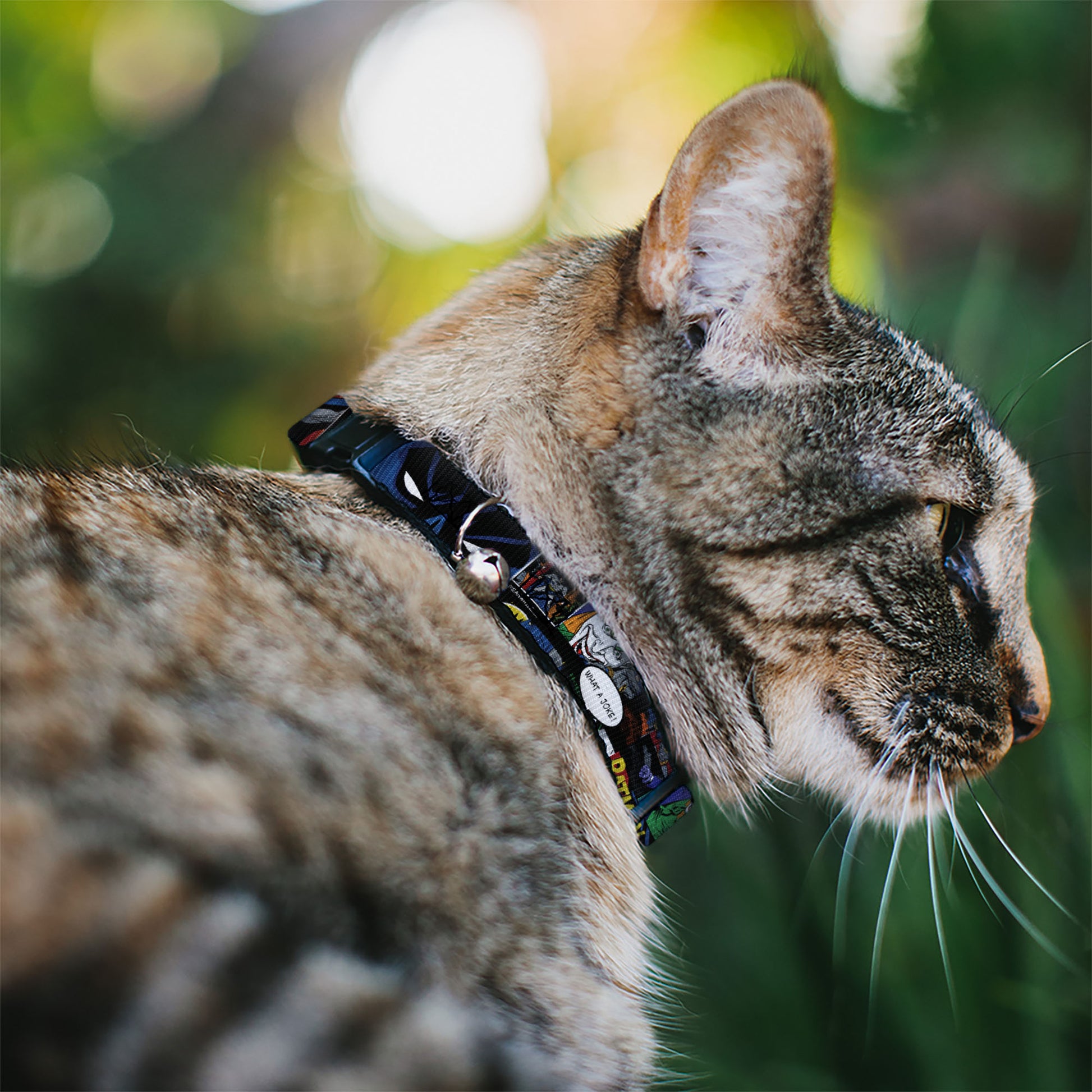 Cat Collar Breakaway - Batman & Joker Comic Strip Breakaway Cat Collars DC Comics