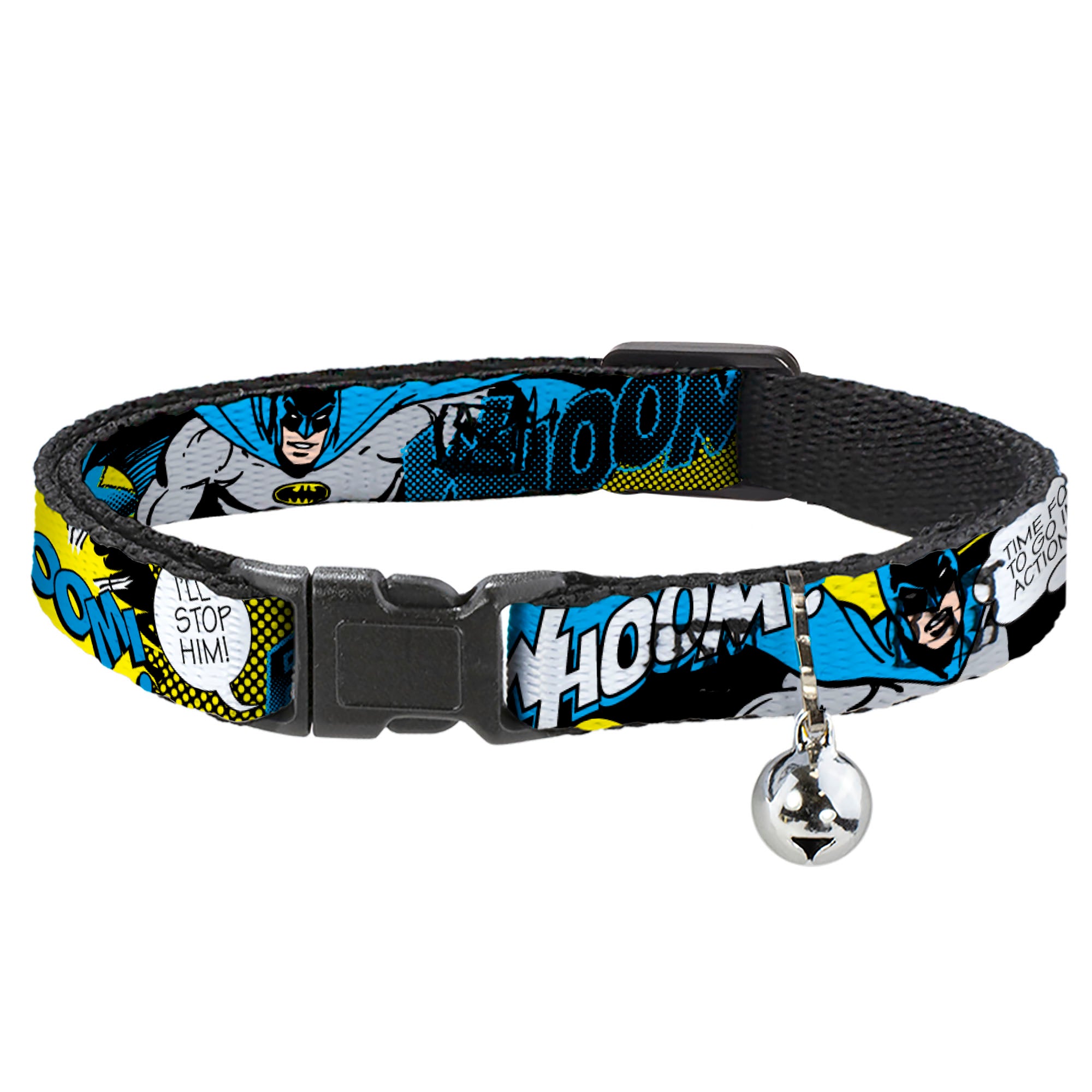 Cat Collar Breakaway - Batman Scene1 Breakaway Cat Collars DC Comics