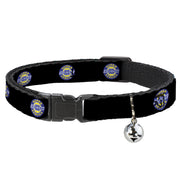 Cat Collar Breakaway - CHEVROLET SUPER SERVICE Logo Black Blue Yellow White Breakaway Cat Collars GM General Motors