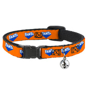 Breakaway Cat Collar with Bell - FANTA Logo Orange/Blue/White Breakaway Cat Collars Coca-Cola