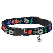 Cat Collar Breakaway with Bell - DC Comics Justice League Holiday Ornament Icons and Stars Breakaway Cat Collars DC Comics