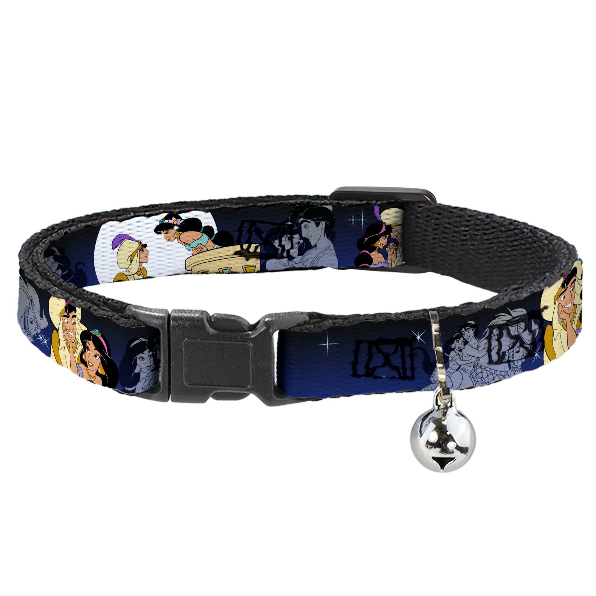 Cat Collar Breakaway - Aladdin & Jasmine Scenes Breakaway Cat Collars Disney