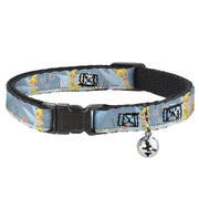 Cat Collar Breakaway - Tinker Bell Garden Poses Breakaway Cat Collars Disney