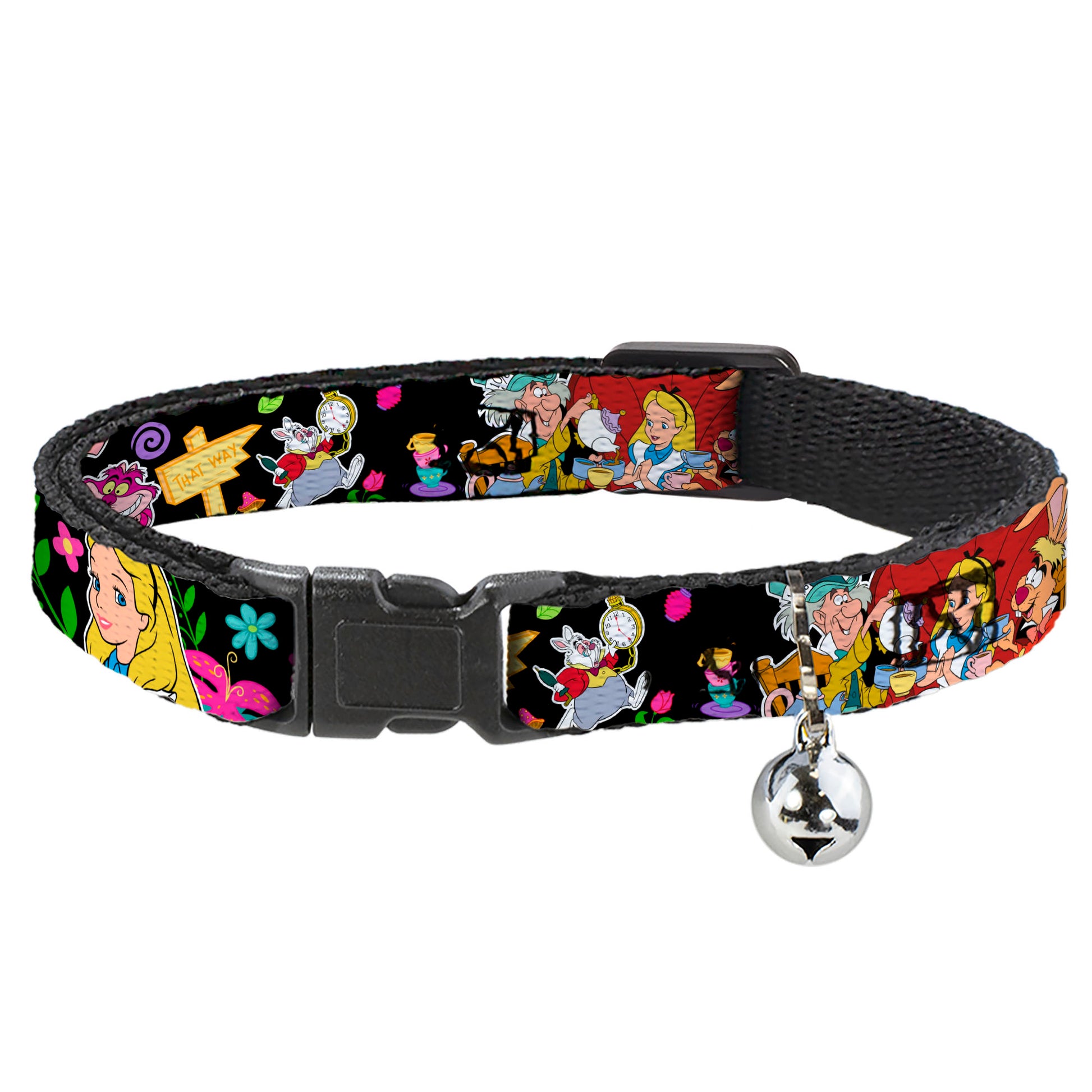 Cat Collar Breakaway - Alice's Encounters in Wonderland Breakaway Cat Collars Disney
