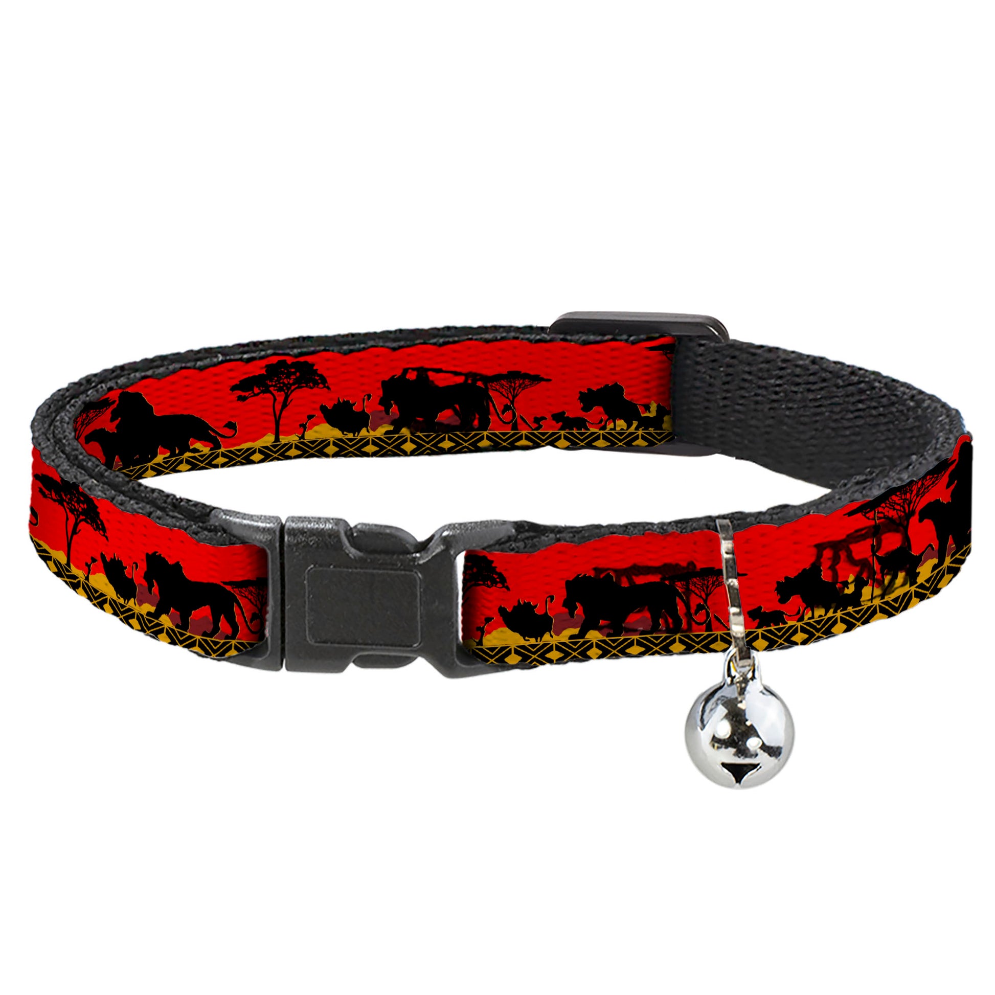 Cat Collar Breakaway - Mufasa & Simba JUST CAN'T WAIT TO BE KING Family Silhouette Breakaway Cat Collars Disney