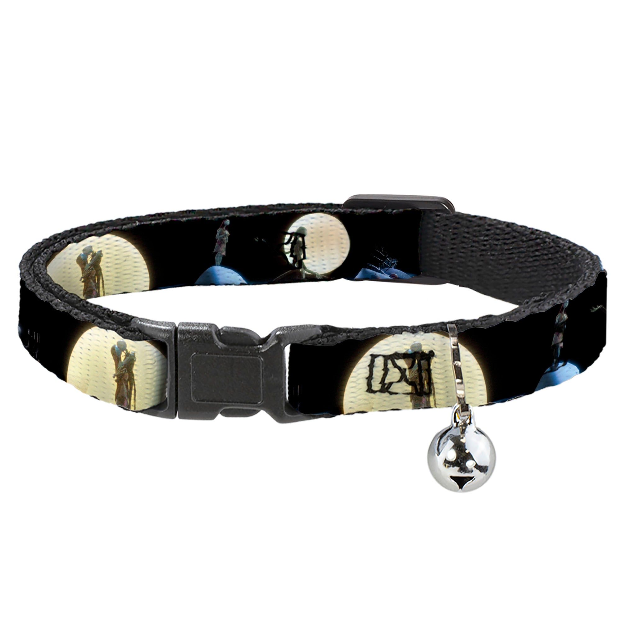 Cat Collar Breakaway - Nightmare Before Christmas Jack & Sally Moon Scenes Breakaway Cat Collars Disney