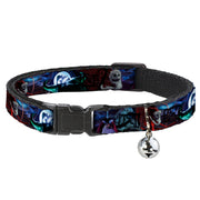 Cat Collar Breakaway - Nightmare Before Christmas Jack, Oogie Boogie, Santa Scene Breakaway Cat Collars Disney