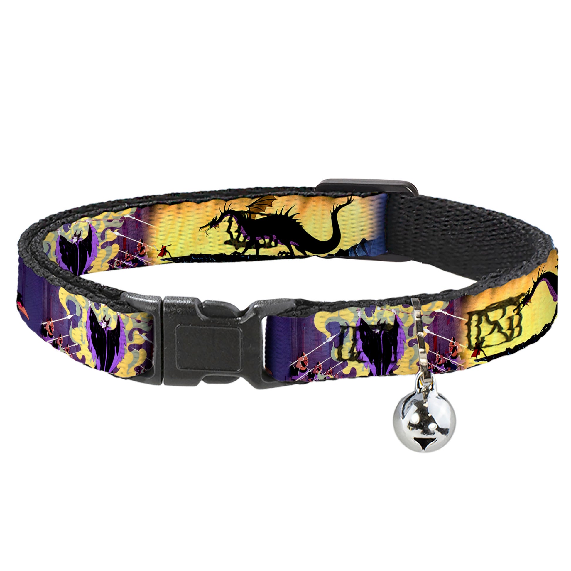 Cat Collar Breakaway - Maleficent Poses Breakaway Cat Collars Disney