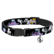 Cat Collar Breakaway - Villains Hexing Princess' Scenes Color Black White Breakaway Cat Collars Disney