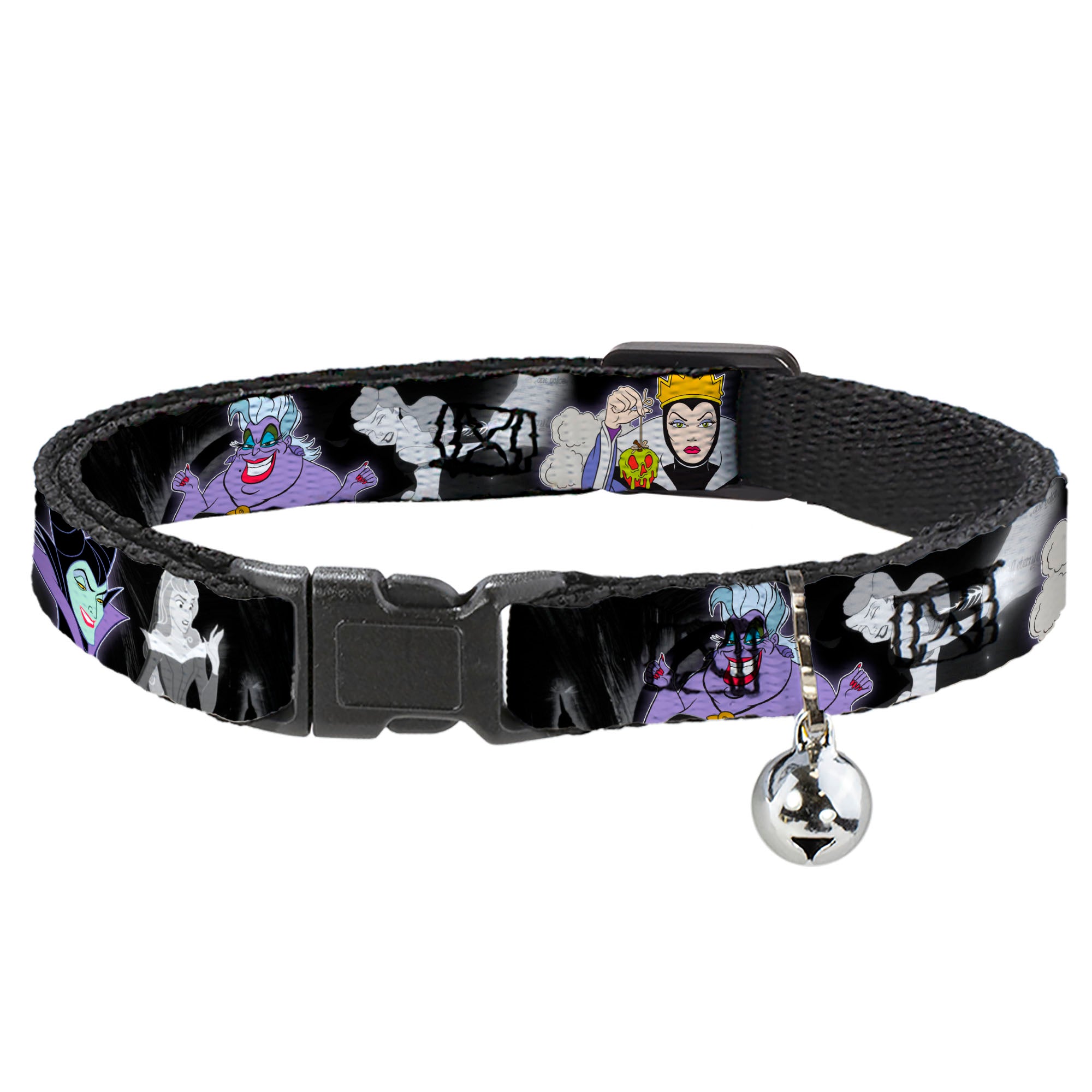 Cat Collar Breakaway - Villains Hexing Princess' Scenes Color Black White Breakaway Cat Collars Disney
