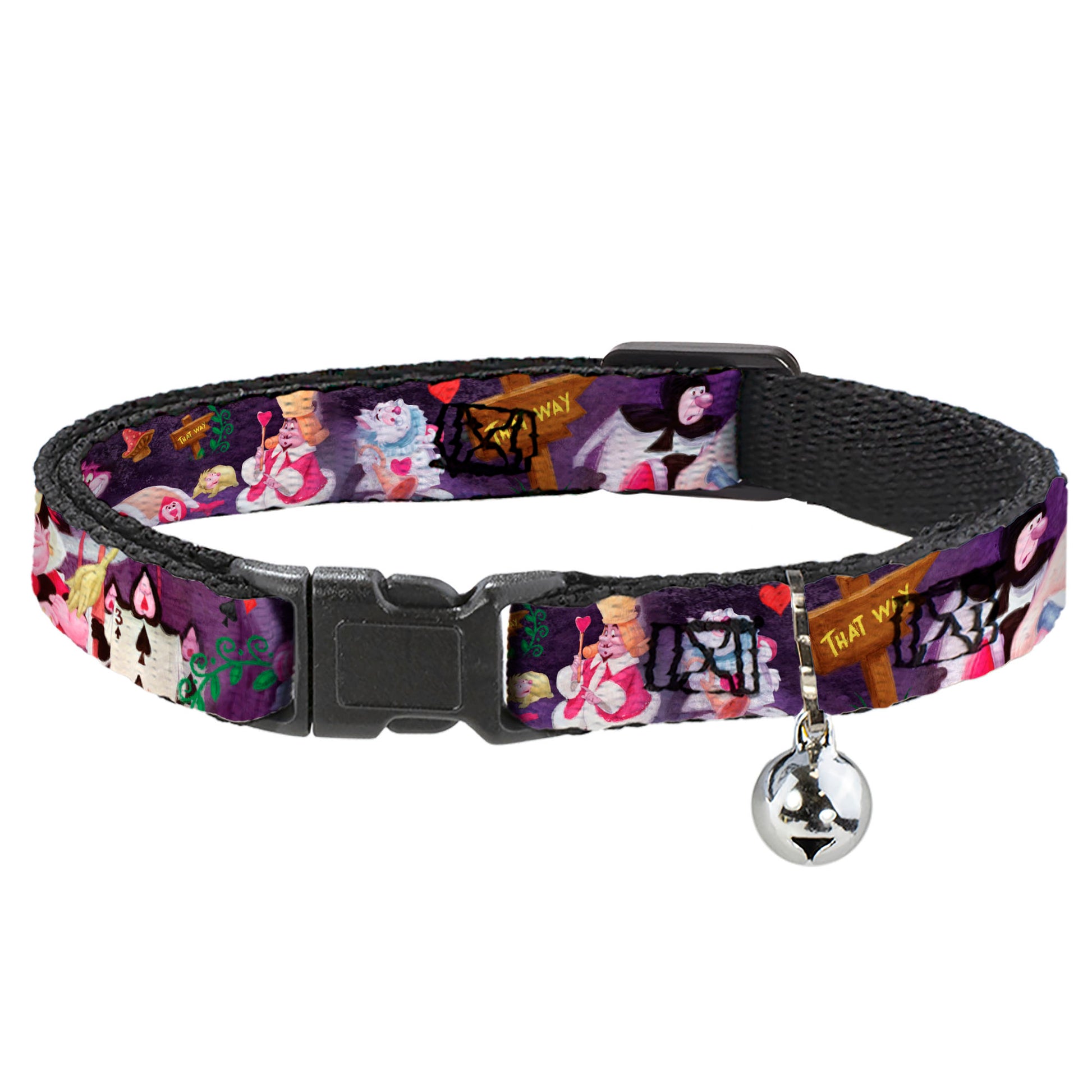 Cat Collar Breakaway - Alice & the Queen of Hearts Scenes Breakaway Cat Collars Disney