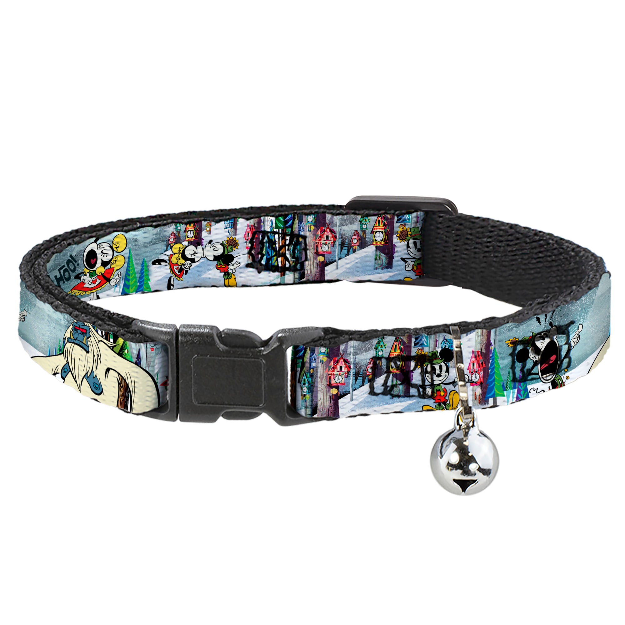 Cat Collar Breakaway - Mickey & Minnie Yodelberg Scenes Breakaway Cat Collars Disney