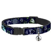 Cat Collar Breakaway - Monsters Inc. Sully & Mike Poses GRRRRR! Breakaway Cat Collars Disney