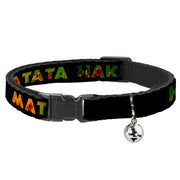 Cat Collar Breakaway - HAKUNA MATATA Black Lion King Scenes Breakaway Cat Collars Disney