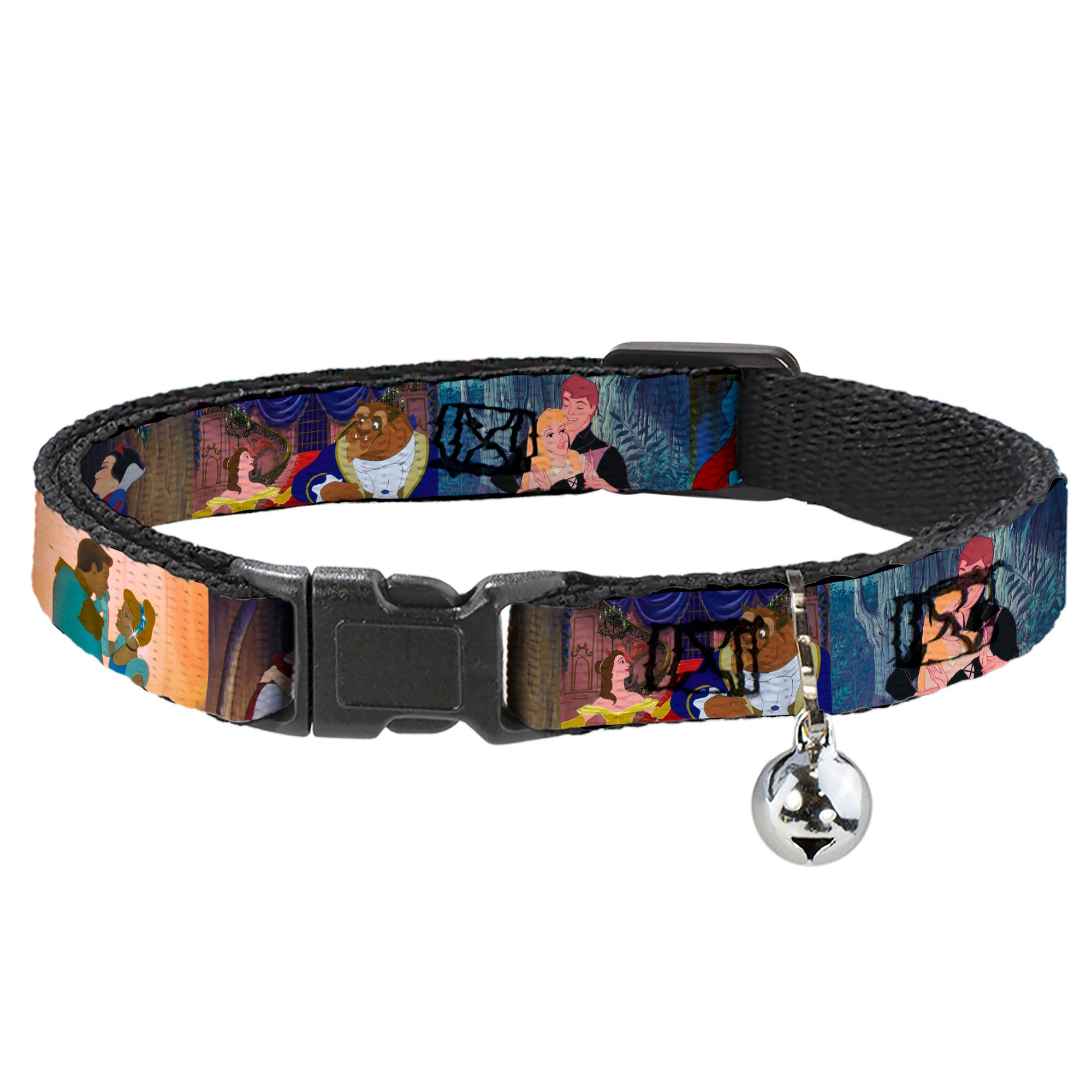Cat Collar Breakaway - Disney Princess Scenes Framed Breakaway Cat Collars Disney