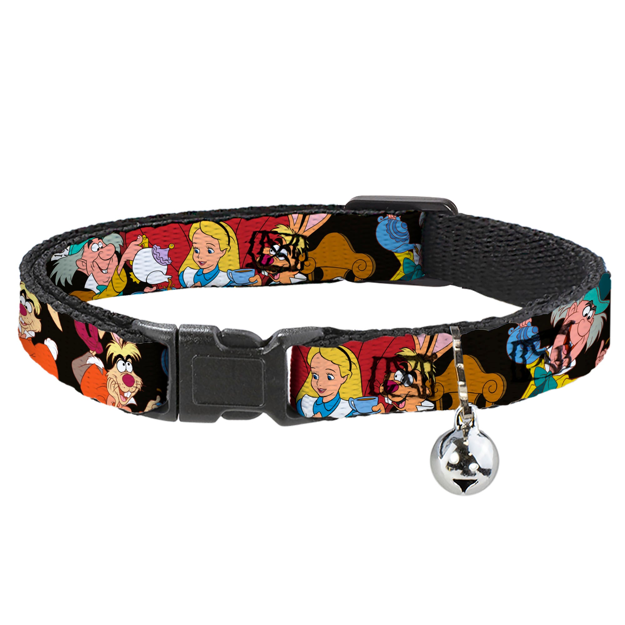 Cat Collar Breakaway - Mad Hatter's Tea Party Poses Breakaway Cat Collars Disney