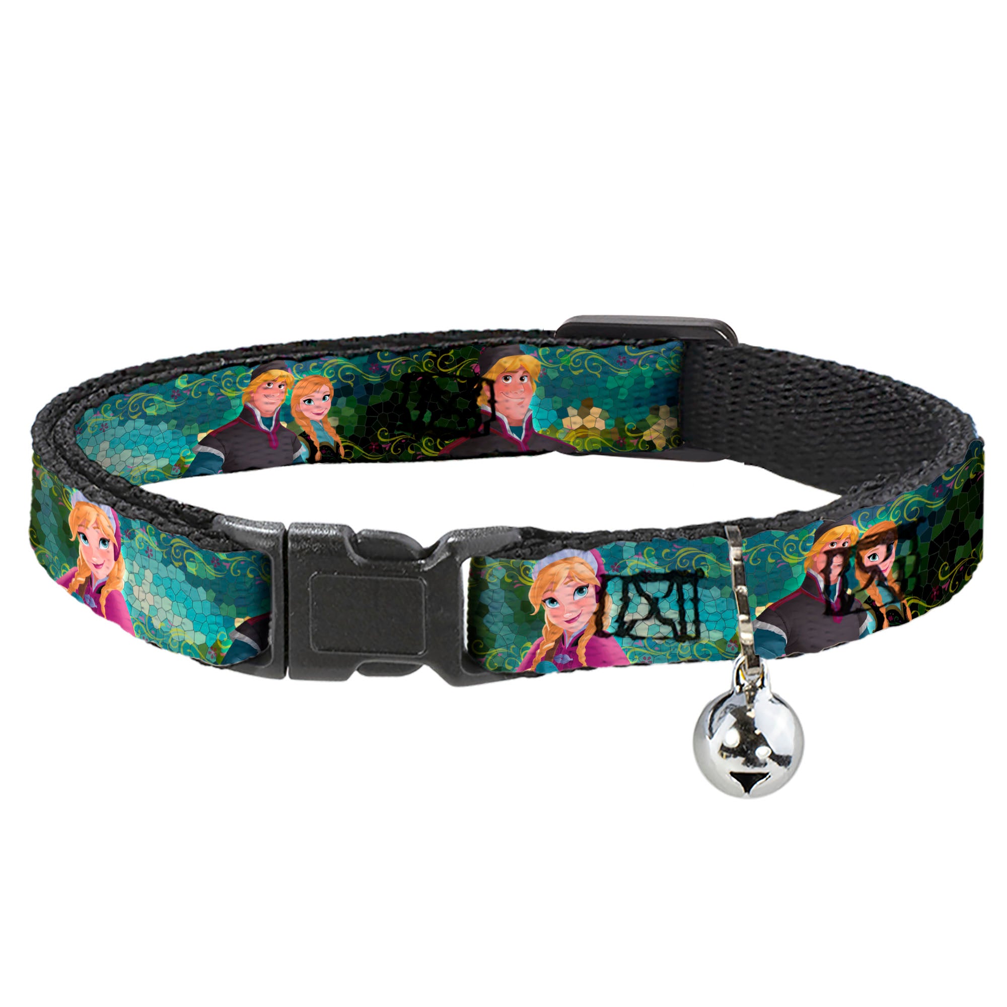 Cat Collar Breakaway - Anna & Hans Anna & Kristoff Poses Breakaway Cat Collars Disney