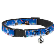 Cat Collar Breakaway - Up Carl on Porch Flying House Balloons Breakaway Cat Collars Disney