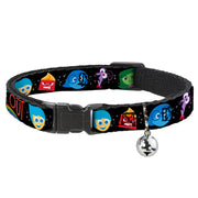 Cat Collar Breakaway - INSIDE OUT Emotion Expressions EVERY DAY IS FULL OF EMOTIONS Breakaway Cat Collars Disney