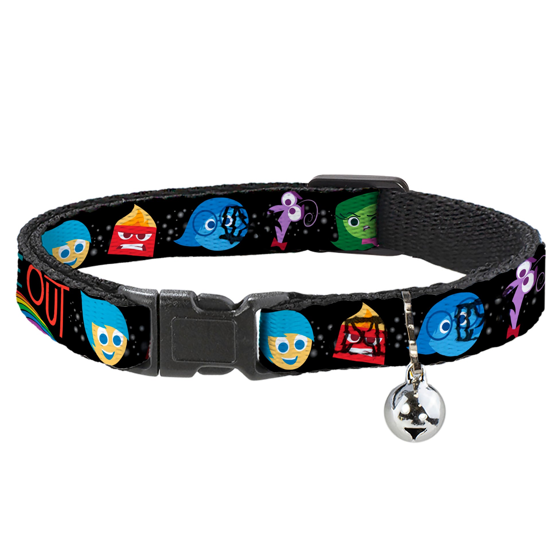 Cat Collar Breakaway - INSIDE OUT Emotion Expressions EVERY DAY IS FULL OF EMOTIONS Breakaway Cat Collars Disney