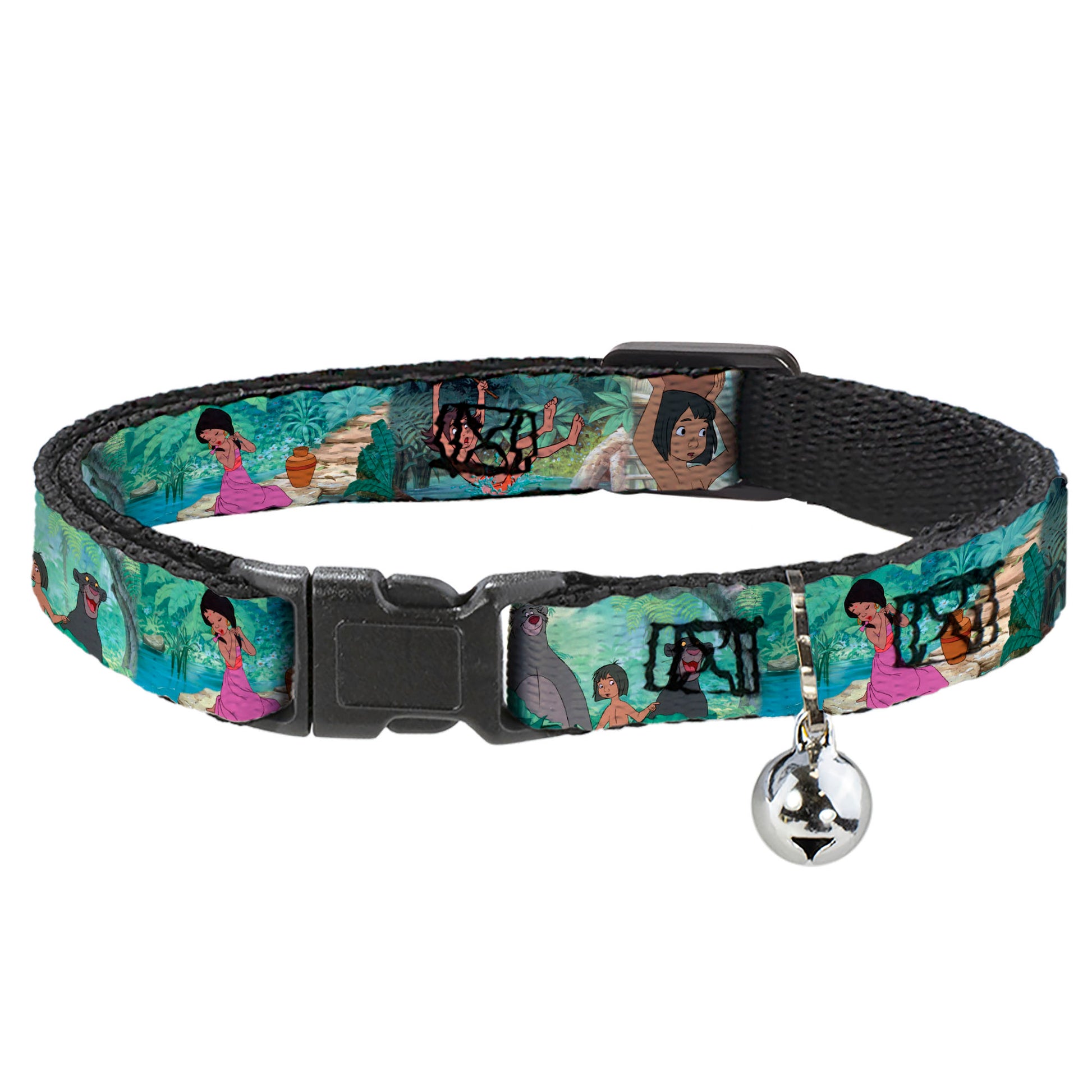 Cat Collar Breakaway - The Jungle Book Scenes Breakaway Cat Collars Disney