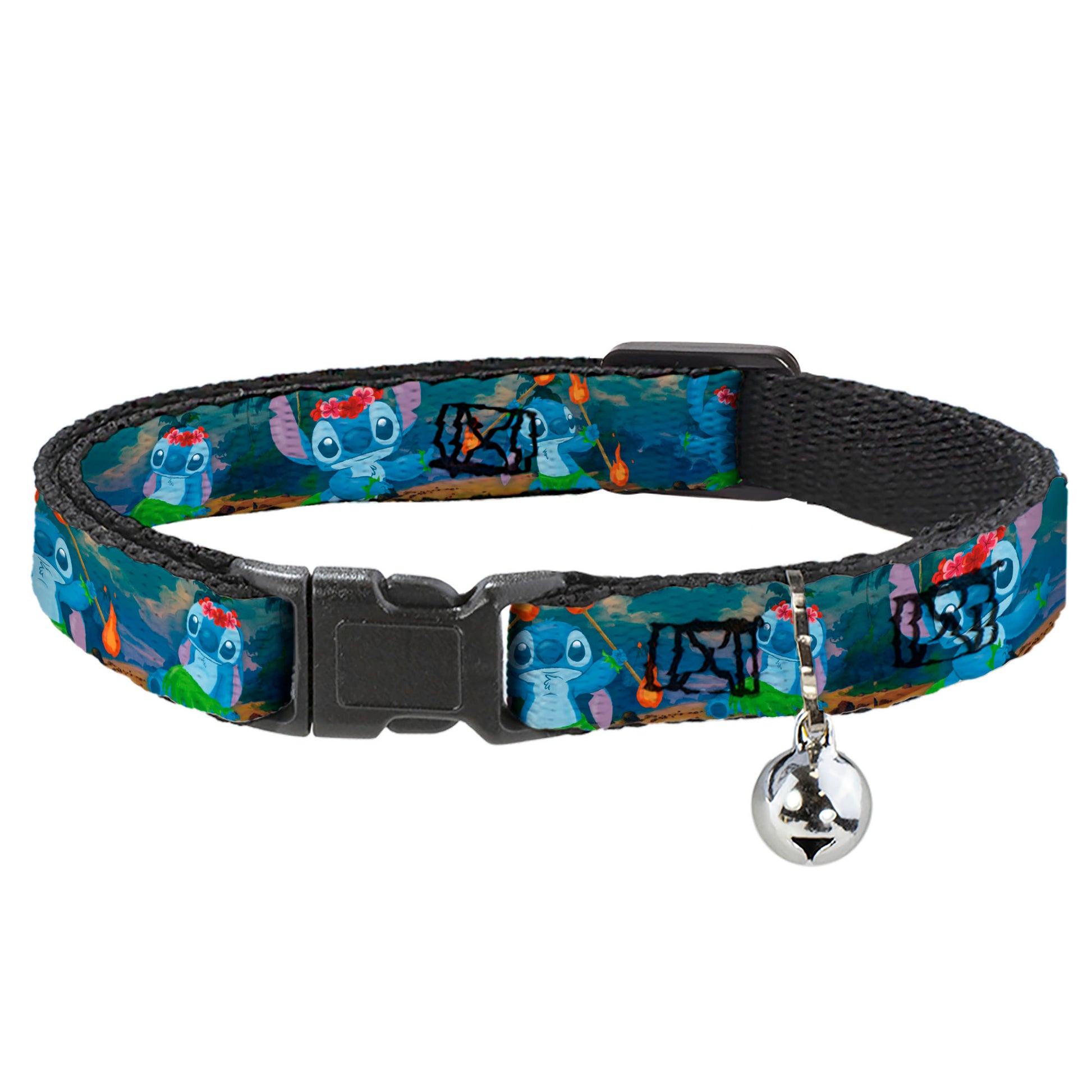 Cat Collar Breakaway - Stitch Hula Dance 5-Poses Breakaway Cat Collars Disney