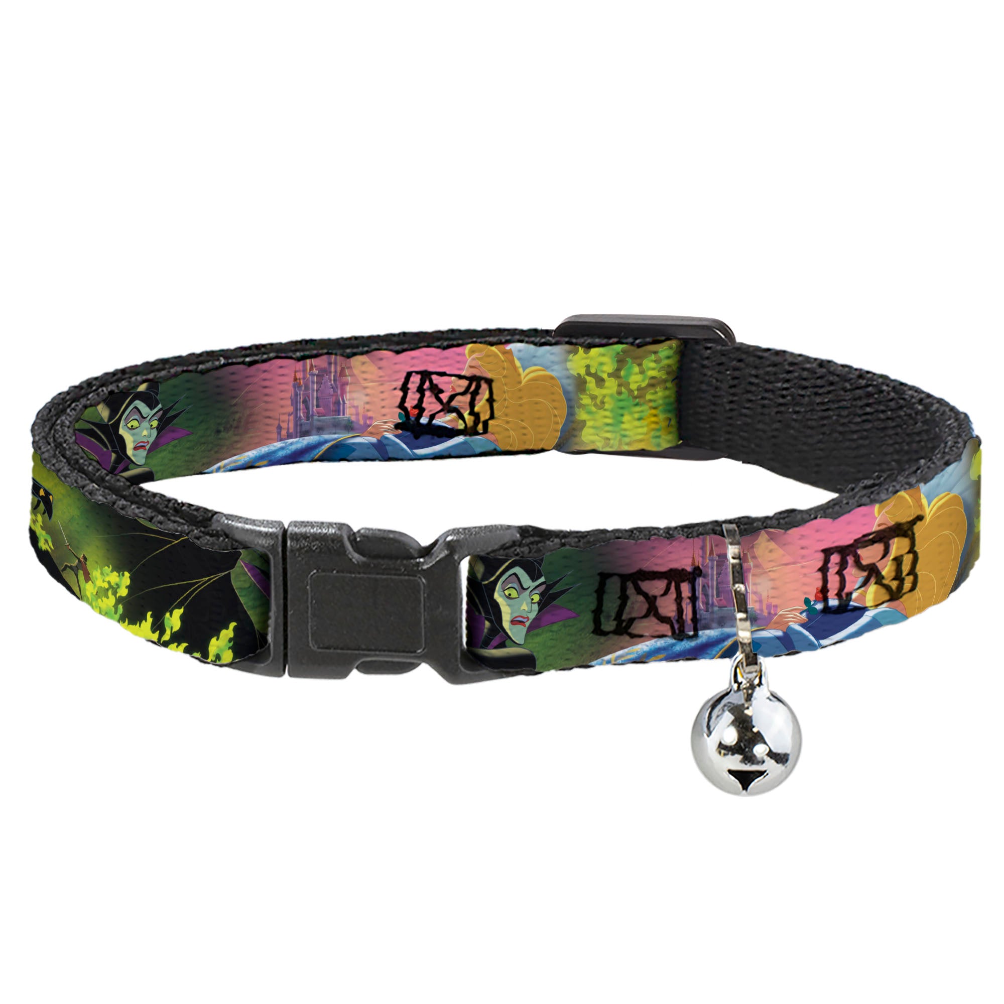 Cat Collar Breakaway - Sleeping Beauty & Maleficent Maleficent Dragon Scenes Breakaway Cat Collars Disney