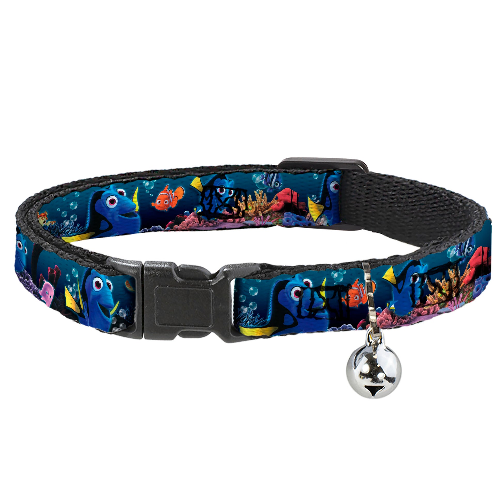Cat Collar Breakaway - Dory Poses & Friends Under the Sea Breakaway Cat Collars Disney