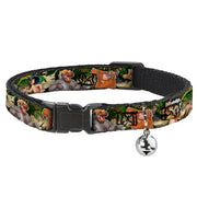 Cat Collar Breakaway - The Jungle Book I Wanna Be Like You 4-Character Scene Breakaway Cat Collars Disney