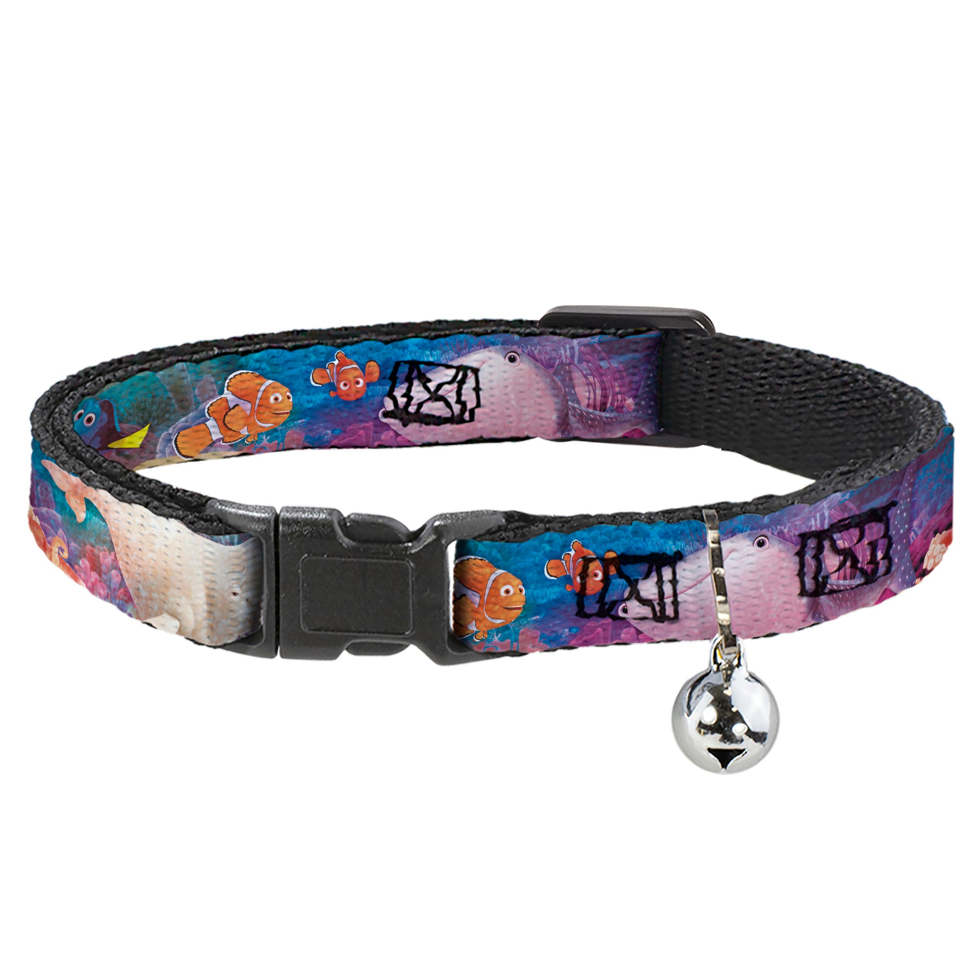Cat Collar Breakaway - Dory & 5-Friends Under the Sea Breakaway Cat Collars Disney