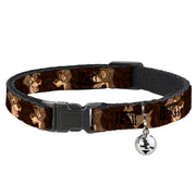 Cat Collar Breakaway - Tramp 4-Pose Sketch Browns Breakaway Cat Collars Disney