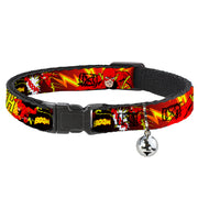 Cat Collar Breakaway - The Flash BOOM-KABOOM! Breakaway Cat Collars DC Comics