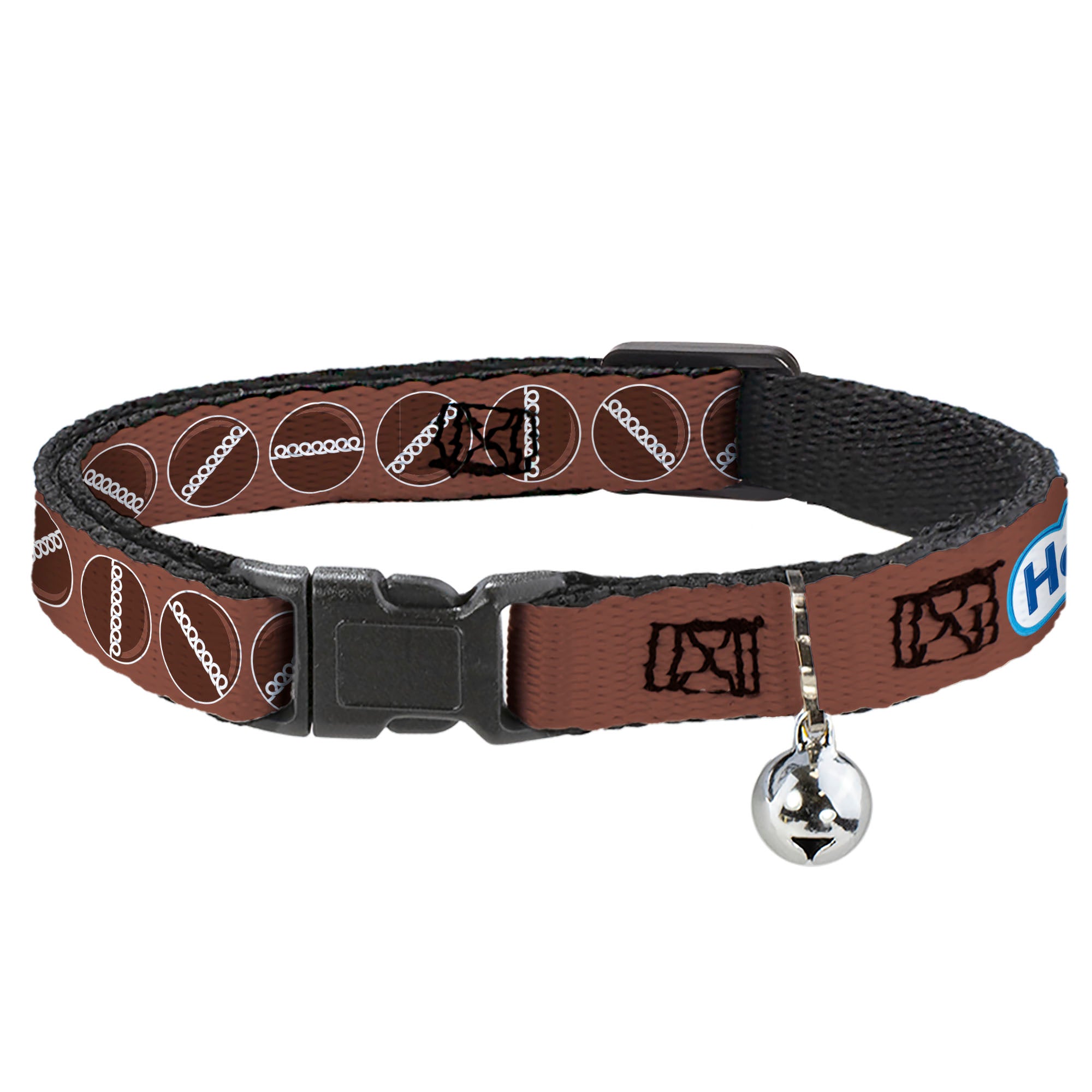 Breakaway Cat Collar with Bell - Hostess Cupcakes Turns Brown