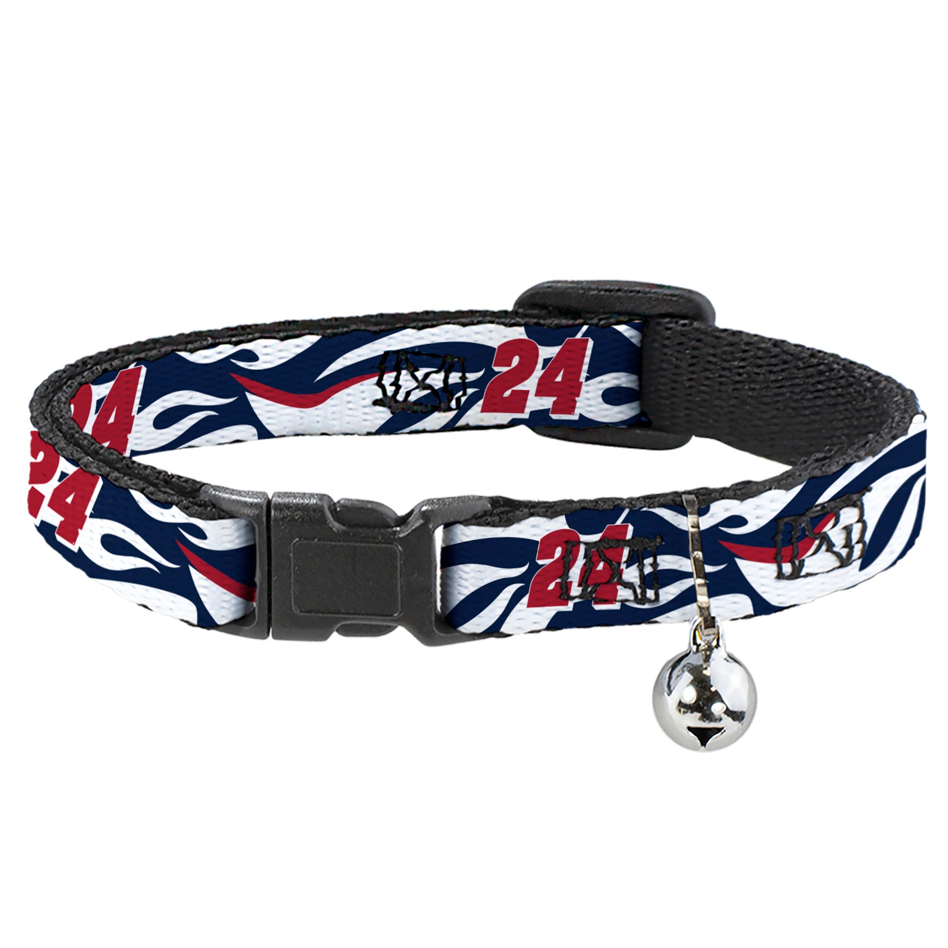 Breakaway Cat Collar with Bell - William Byron #24 Car Scheme White/Red/Blue Breakaway Cat Collars Hendrick Motorsports