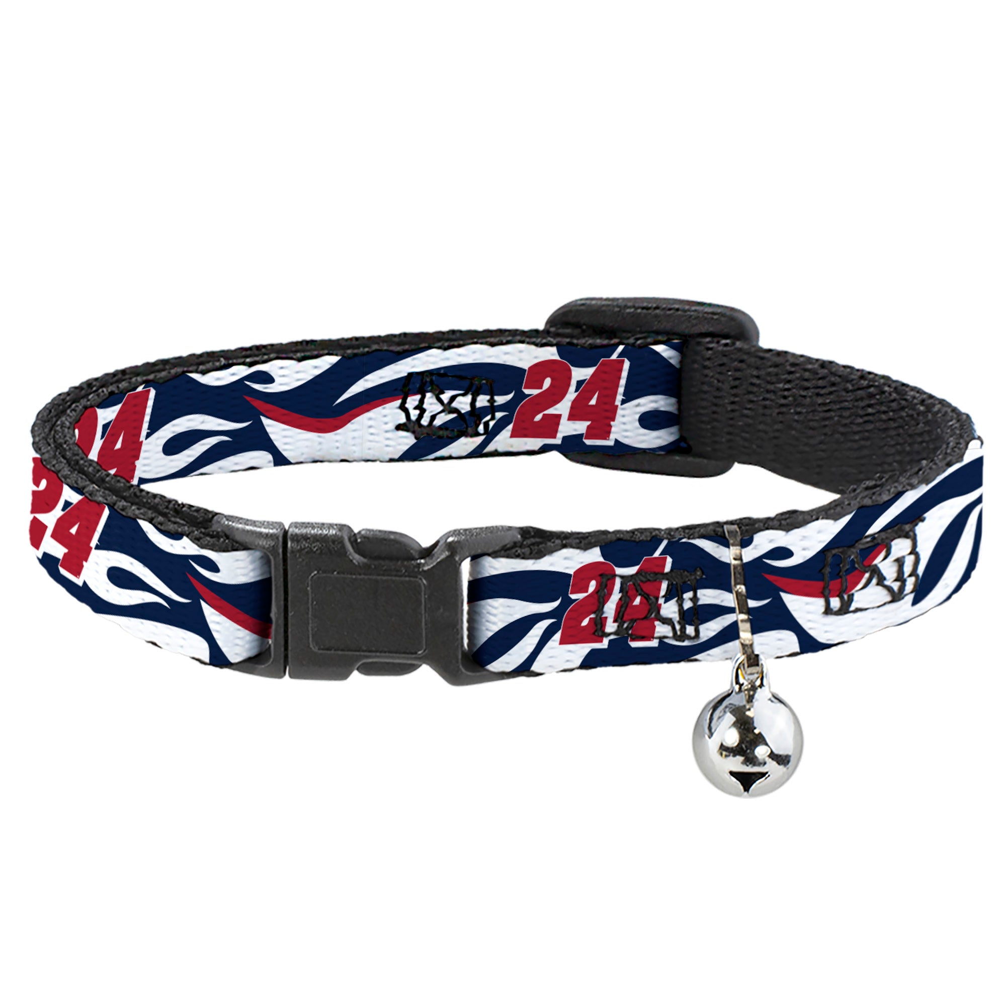 Breakaway Cat Collar with Bell - William Byron #24 Car Scheme White/Red/Blue Breakaway Cat Collars Hendrick Motorsports
