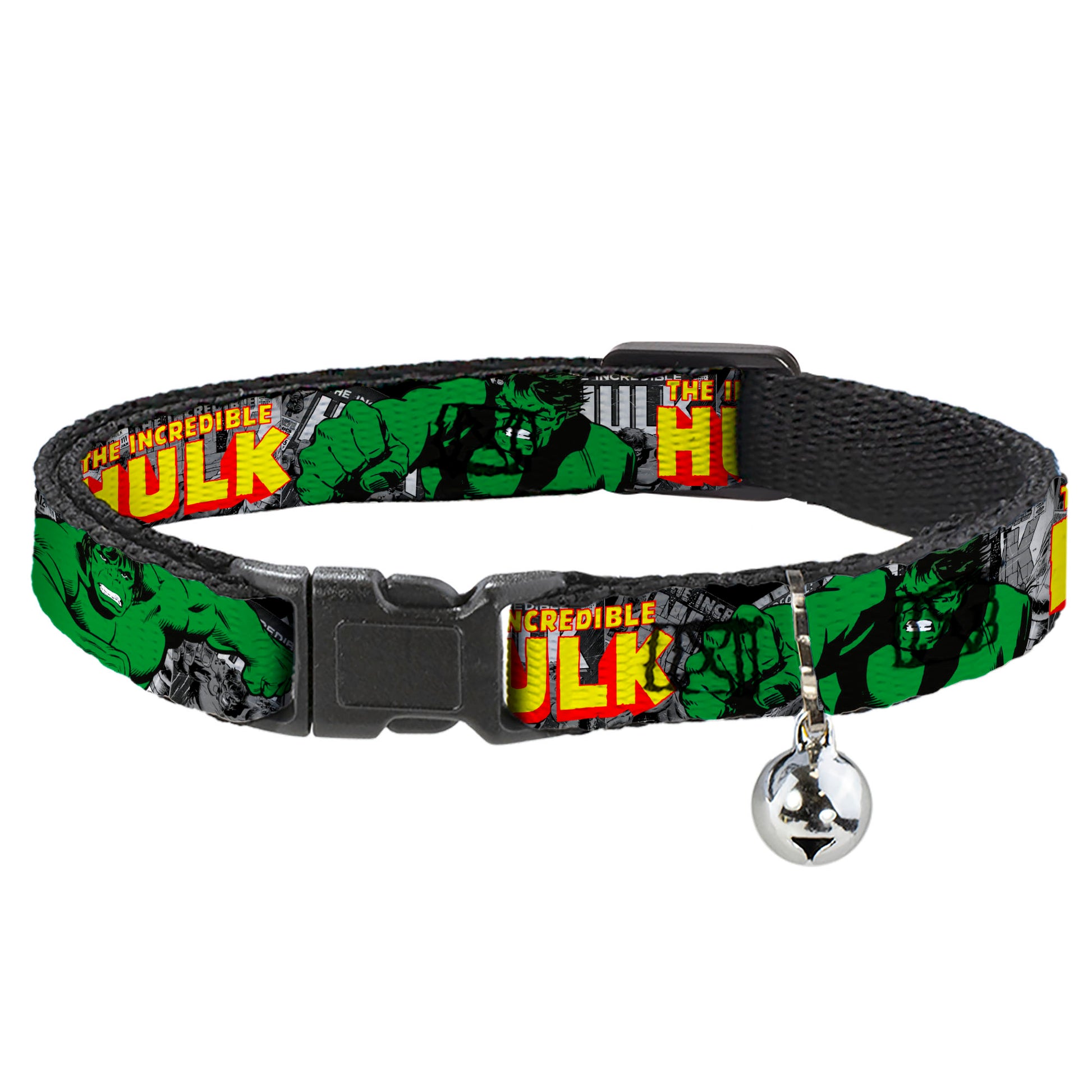 Cat Collar Breakaway - THE INCREDIBLE HULK Action Poses Stacked Comics Breakaway Cat Collars Marvel Comics
