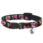 Breakaway Cat Collar with Bell - Invader Zim Close-Up Poses Reds Breakaway Cat Collars Invader Zim