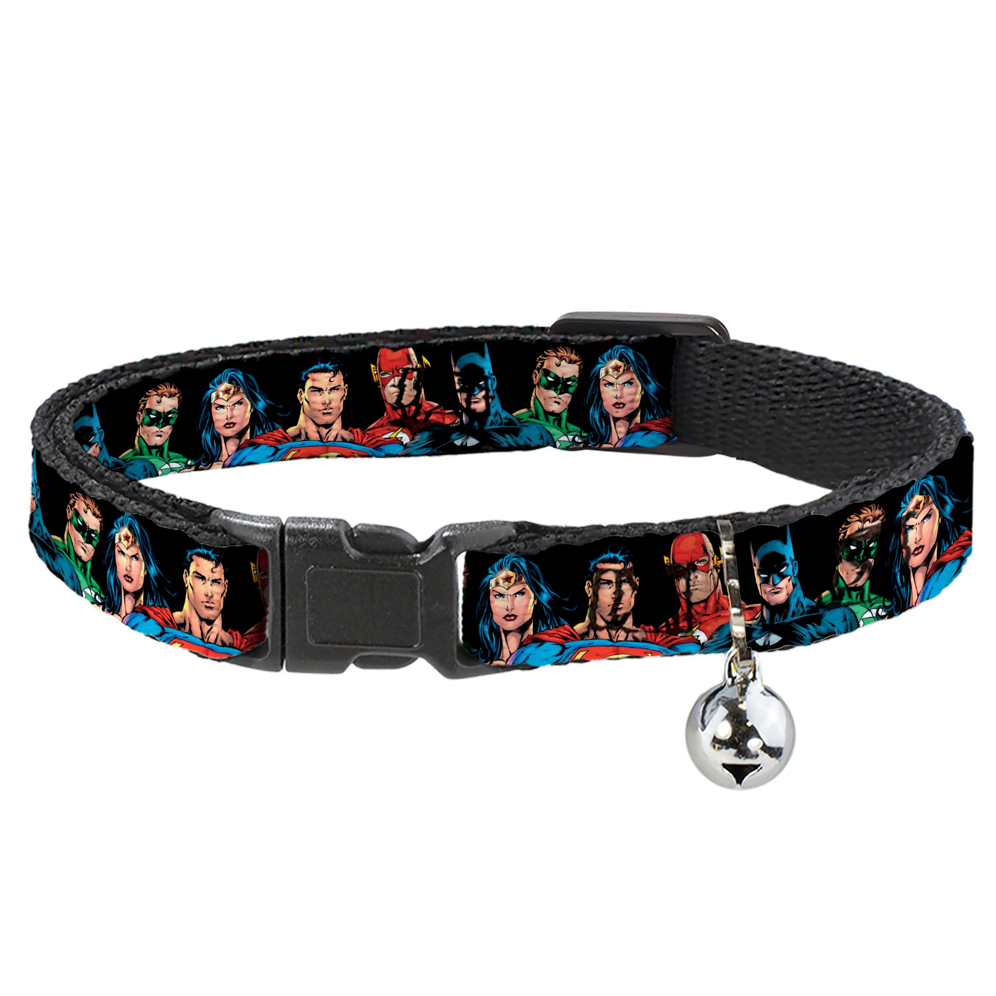 Cat Collar Breakaway - Justice League Elite Forces Superheroes Breakaway Cat Collars DC Comics