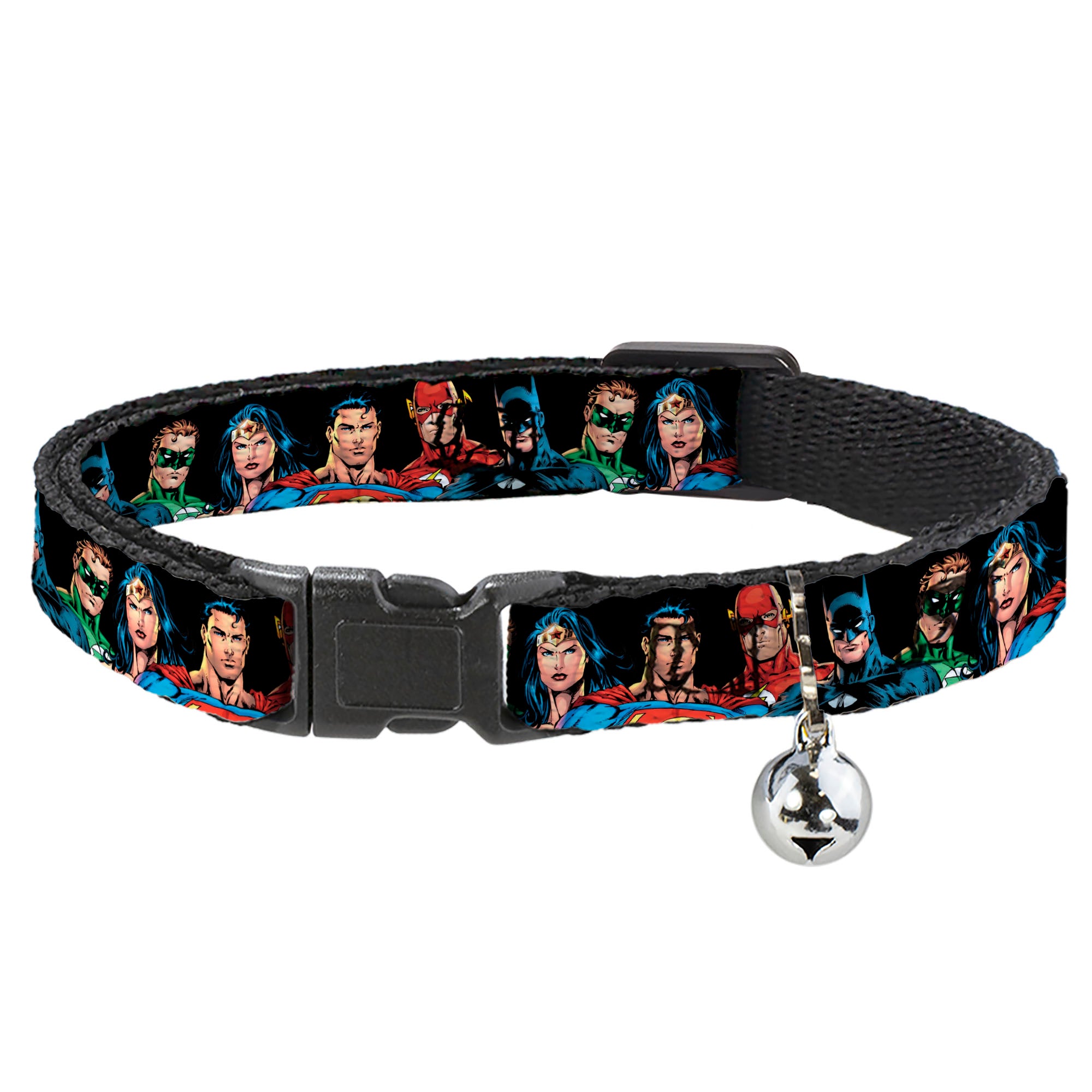 Cat Collar Breakaway - Justice League Elite Forces Superheroes Breakaway Cat Collars DC Comics