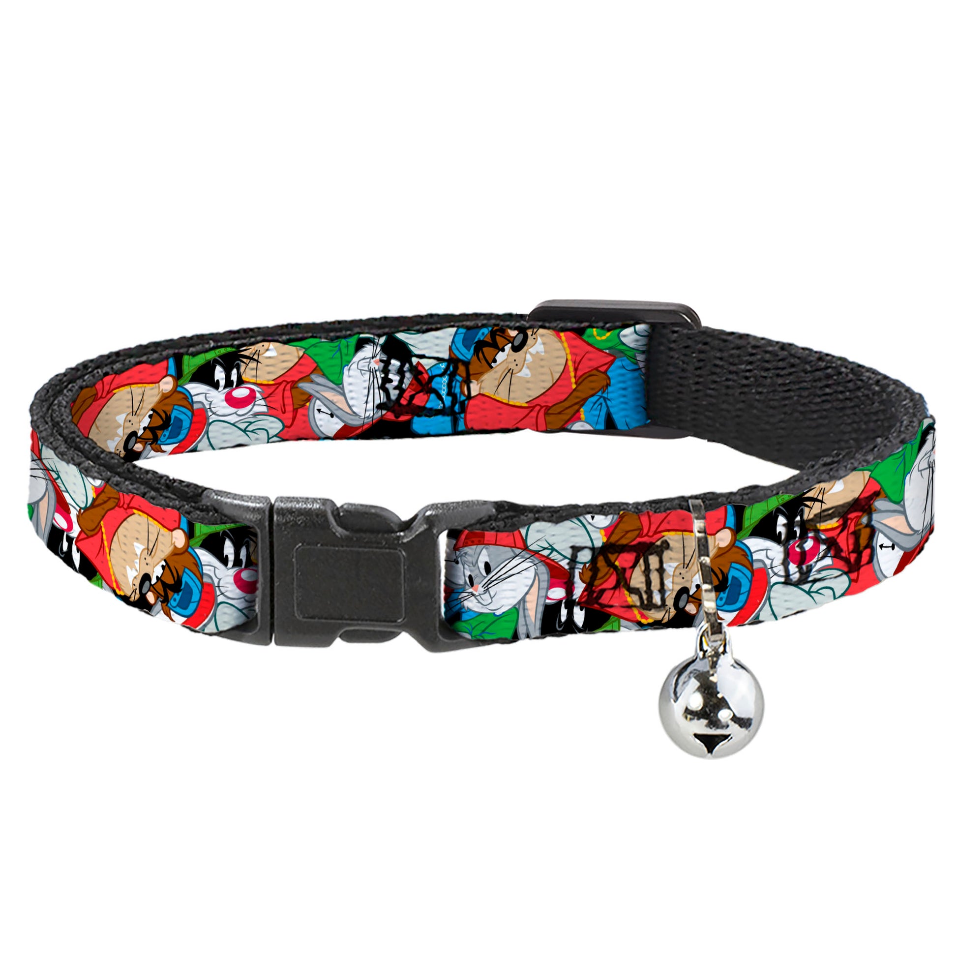 Cat Collar Breakaway - Looney Tunes 3-B-Boy Stance Character Poses Stacked Breakaway Cat Collars Looney Tunes