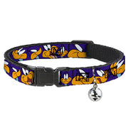 Breakaway Cat Collar with Bell - Road Runner Expressions Royal Breakaway Cat Collars Looney Tunes