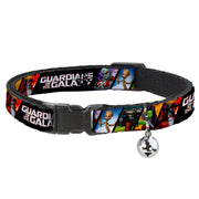 Cat Collar Breakaway - GUARDIANS OF THE GALAXY 5-Character Pose Blocks Breakaway Cat Collars Marvel Comics
