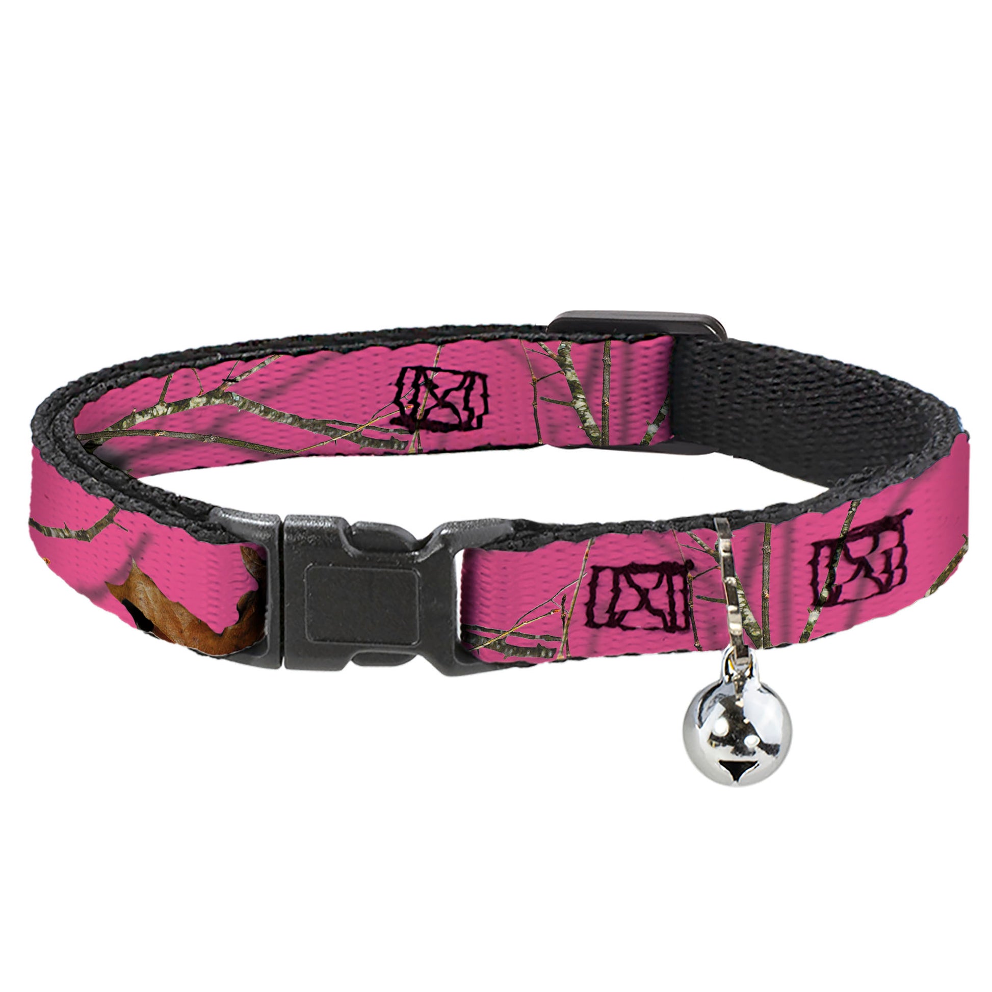 Cat Collar Breakaway - Mossy Oak Country Roots Camo Fuchsia Breakaway Cat Collars Mossy Oak