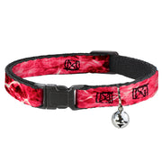 Cat Collar Breakaway - Mossy Oak Elements Anemone Agua Camo Pink Breakaway Cat Collars Mossy Oak