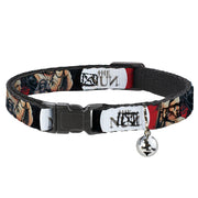 Cat Collar Breakaway - THE NUN Sister Irene Poses Collage Breakaway Cat Collars The Nun