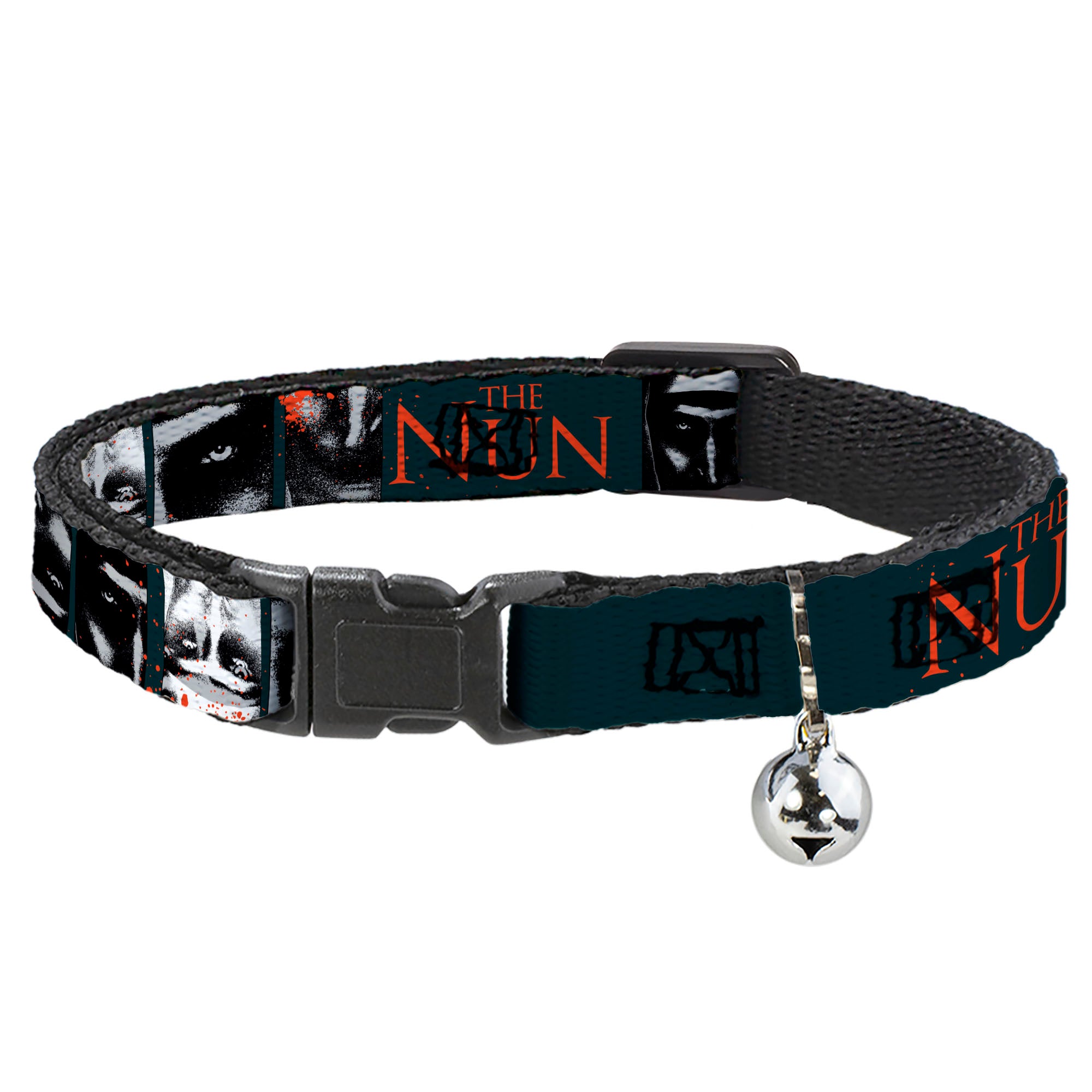 Breakaway Cat Collar with Bell - THE NUN Demon Nun Valak Pose Blocks a ...