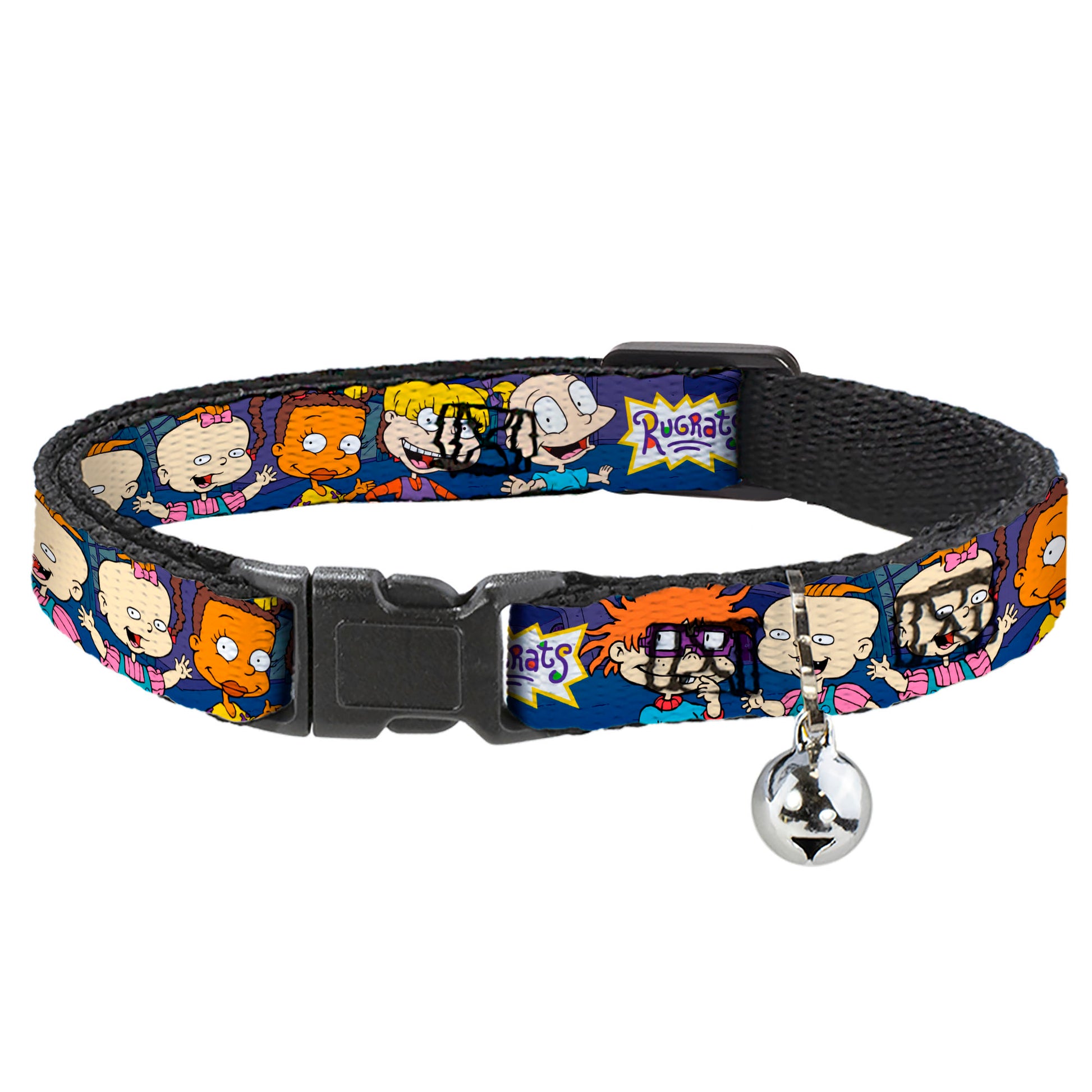 Cat Collar Breakaway with Bell - RUGRATS Group Pose Breakaway Cat Collars Rugrats