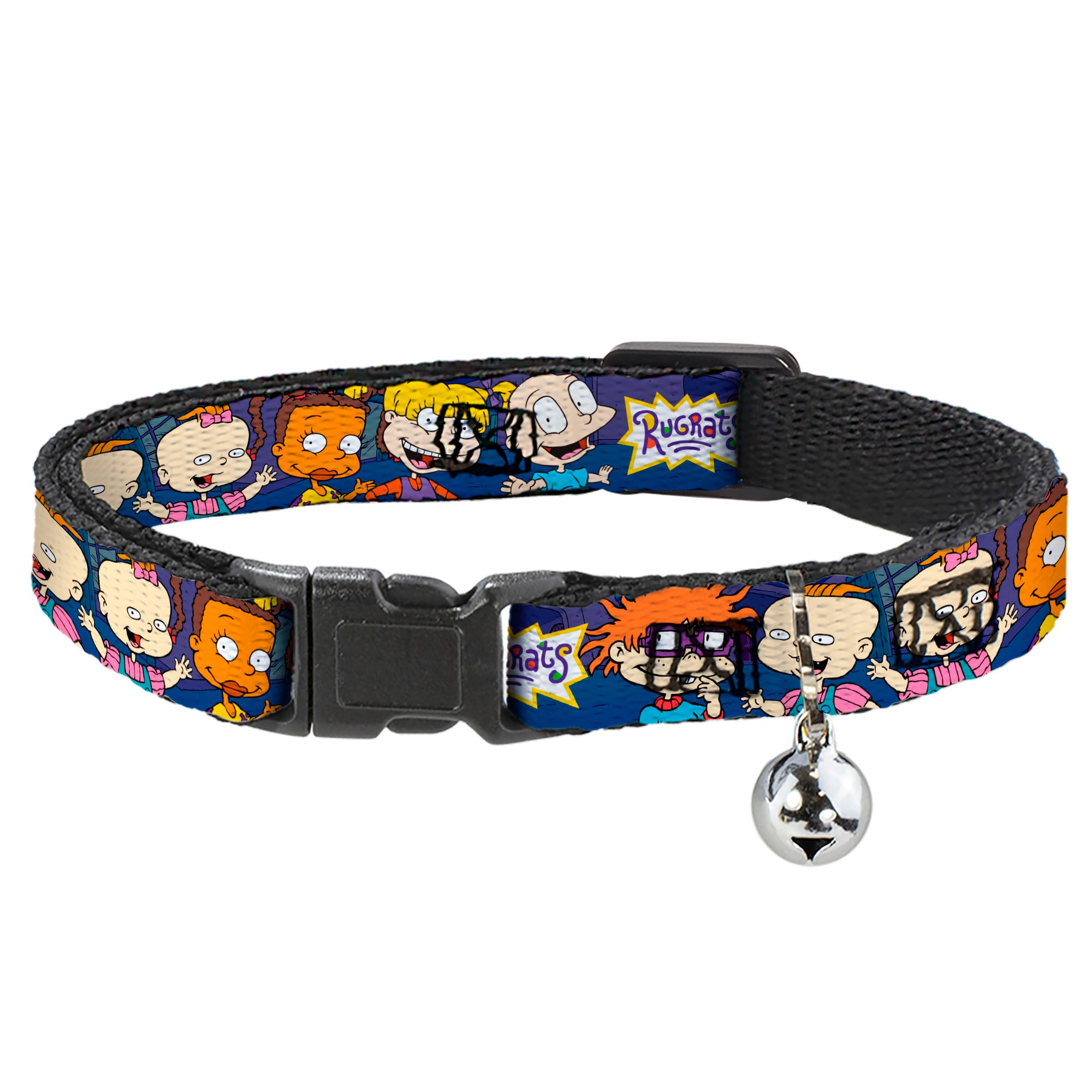 Cat Collar Breakaway with Bell - RUGRATS Group Pose Breakaway Cat Collars Rugrats