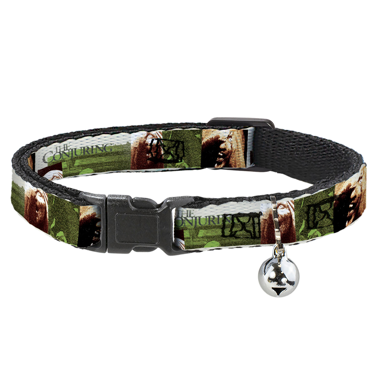 Breakaway Cat Collar with Bell - THE CONJURING Possession Scenes and Title Logo